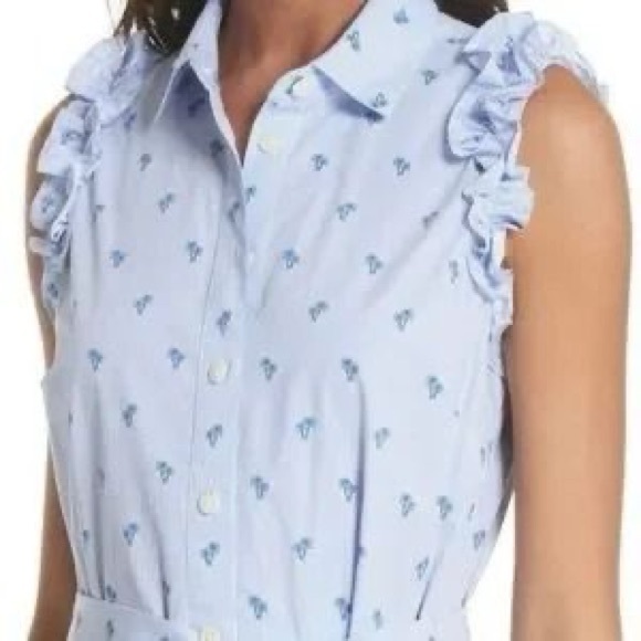 Kate Spade Sleeveless Palm Tree Dress - Picture 3 of 13